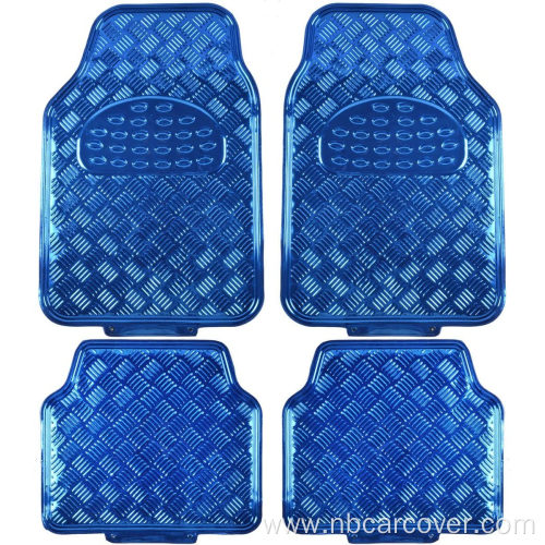 Metallic Design Car Floor Mat